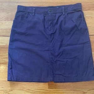 Gap skirt